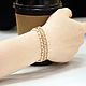 Set of beaded bracelets "Vanilla". Bracelet set. Kroshka Bijou. Online shopping on My Livemaster.  Фото №2