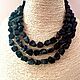 Order Necklace made of black tourmaline 'Black rose'. Magical Beauty Gems. Livemaster. . Necklace Фото №3