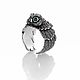 Copy of Owl ring cast in silver. Rings. EmeraldGold. Online shopping on My Livemaster.  Фото №2