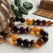 Украшения handmade. Livemaster - original item Original necklace from the Baltic amber, 47 cm. Handmade.