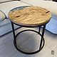 Придиванный стол из массива дерева с морем. Столы. Akutrau Woodworking. Ярмарка Мастеров.  Фото №5