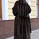  Шуба из стриженой норки и соболя. Шубы. RENE STUDIO. Интернет-магазин Ярмарка Мастеров.  Фото №2