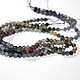 Сапфиры Мьянма, 4мм нить 38см. Бусины. Beads. Ярмарка Мастеров.  Фото №5