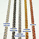 Chain Mail (optional width: 3, 4, 4.5, 5, 6 mm). Chain. simvol-solnca. Online shopping on My Livemaster.  Фото №2
