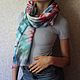 My Summer cotton scarf, bandana, pareo, large size,180h80cm. Scarves. arkensoie Silkyway. Online shopping on My Livemaster.  Фото №2