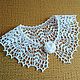 Воротничок белоснежный. Воротнички. Вязарушка (irina-knitwork). Ярмарка Мастеров.  Фото №5