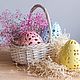 Керамическое яйцо (светло-желтое), Пасхальные яйца, Вязники,  Фото №1