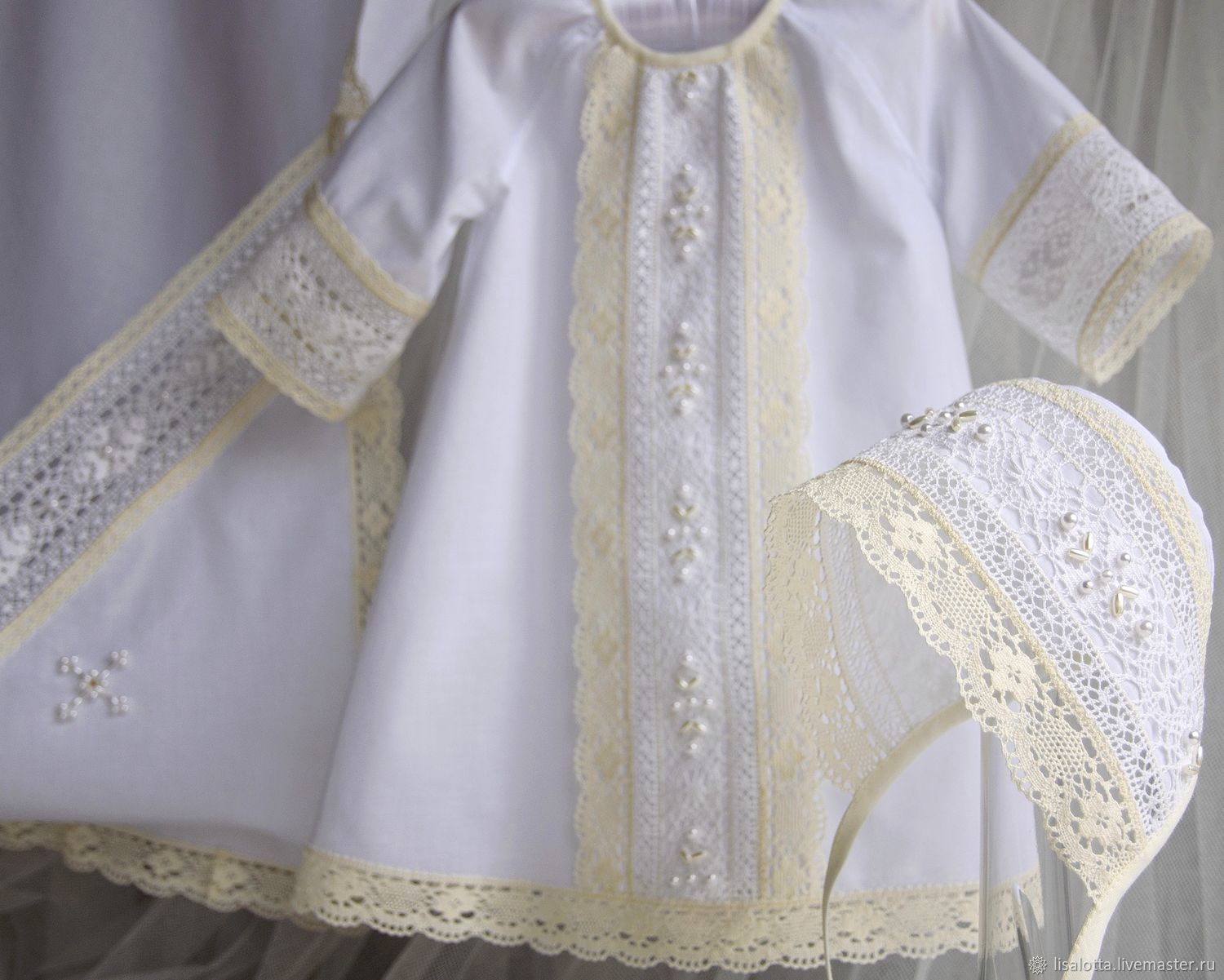 Choupette крестильное платье для девочки