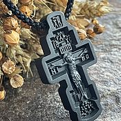 Крест нательный мужской православный со святыми