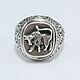 Bull male ring made of 925 sterling silver HH0195, Rings, Yerevan,  Фото №1