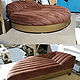 Диван для домашнего кинотеатра.Диван MIDCENTURY Coral Stripes. Диваны. BEAUTIFUL OBJECTS OF DC. Ярмарка Мастеров.  Фото №6