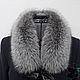 Fur detachable collar fringe Fox fur No. №1, Collars, Ekaterinburg,  Фото №1