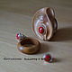 Jewelry set ring earrings studs Joy. Jewelry Sets. WOODMELODY. Online shopping on My Livemaster.  Фото №2