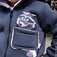 Raccoon children's hoodie with fur hood, Warm Cotton sweatshirt. Sweatshirts and hoodies. Lara (EnigmaStyle). My Livemaster. Фото №5