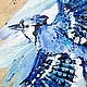 painting on wood, Blue Jay. Pictures. Belasla. My Livemaster. Фото №4