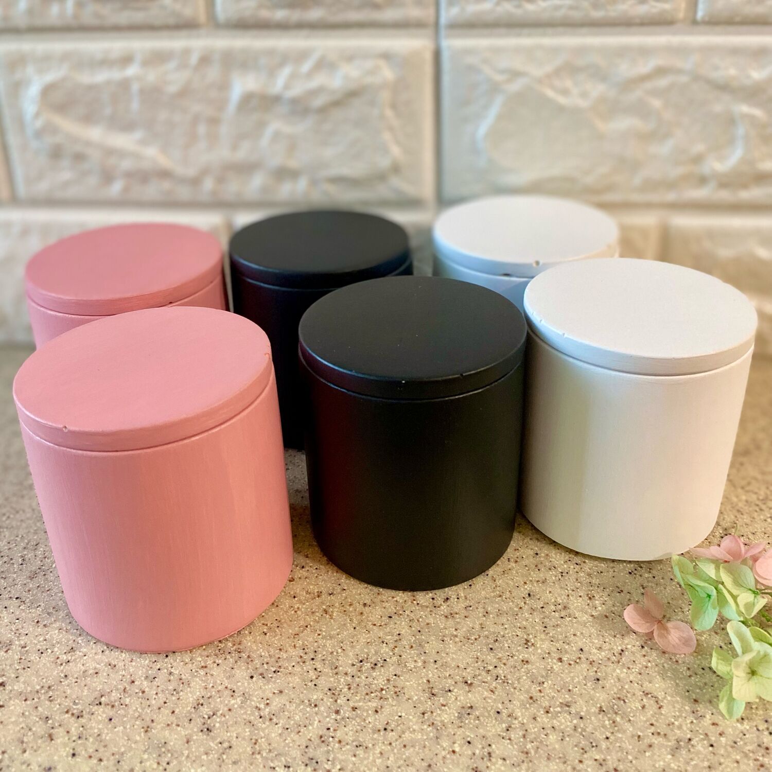 Стаканы для свечей с крышкой 200 мл – купить на Ярмарке Мастеров ...