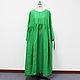 Women's green dress with pleated. Dresses. Buykud. Online shopping on My Livemaster.  Фото №2