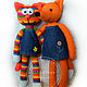 Knitted toys-hugs. Christmas decorations. GALAtoys. My Livemaster. Фото №6