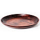 Wooden dish (33 cm) made of Siberian Cedar wood T102. Plates. ART OF SIBERIA. Online shopping on My Livemaster.  Фото №2