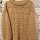Sweater 'Champagne' author's work, Sweaters, Ekaterinburg,  Фото №1