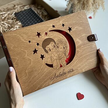 Канцелярские товары ручной работы. Ярмарка Мастеров - ручная работа Фотоальбом детский "ЛавИс". Handmade.