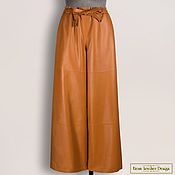 Одежда handmade. Livemaster - original item Everett trousers made of genuine leather/suede (any color). Handmade.