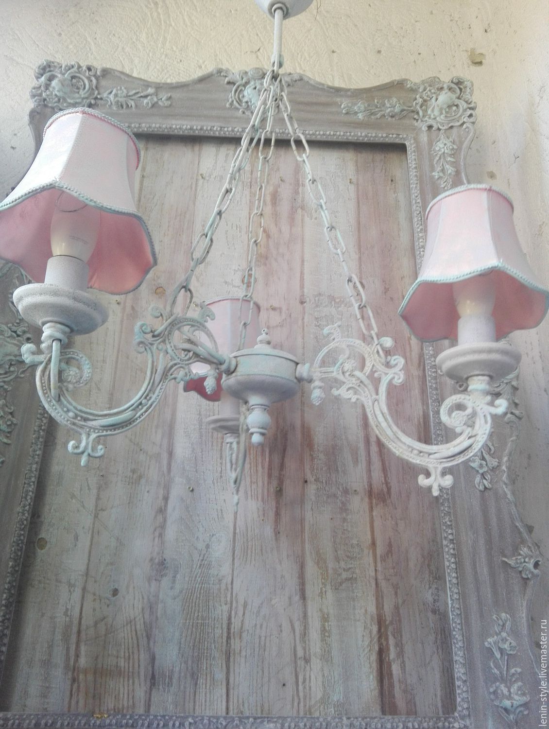 Chandelier Princess Provence Shabby Chic On Order Chandelier Princess Provence Shabby Chic Leninstyle Livemaster