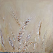 Картины и панно handmade. Livemaster - original item Wheat. Handmade.