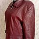 Винтаж: Женская кожаная куртка 48 размер, Турция, Куртки винтажные, Фирово,  Фото №1