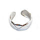Silver Women's Ring Geometry, Textured Ring gift. Rings. Irina Moro. My Livemaster. Фото №6