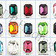Подлинные кристаллы Сваровски 4610 Octagon 18x13мм S46101813, Фурнитура, Тель-Авив,  Фото №1