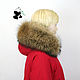 Order The edge of the hood from raccoon fur. Wholemeal. №1. Mishan (mishan). Livemaster. . Collars Фото №3