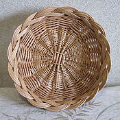 Для дома и интерьера handmade. Livemaster - original item Deep woven willow Vine plate / Candy Bowl. Handmade.