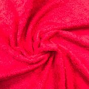 Материалы для творчества handmade. Livemaster - original item Fur: Velboa for creativity red 50h75 cm. Handmade.