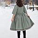 Платье и кафтан "Казань". Платья. Елена. Бохо одежда 'Дело вкуса' (elena-delovkusa). Ярмарка Мастеров.  Фото №8