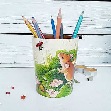 Карандашницы — купить на Ярмарке Мастеров | Ручная работа и хенд мейд