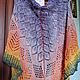 Shawl 'Seasons' knitted openwork, bright. Shawls. Makushka_knits. My Livemaster. Фото №6