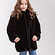 Chaqueta de piel para niños-abrigo de piel de Mouton. Childrens outerwears. Kids fur coat. Интернет-магазин Ярмарка Мастеров.  Фото №2