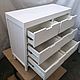 Chest of drawers in the loft style ' White'. Dressers. easyloft48. My Livemaster. Фото №4