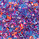 Japanese beads' TOHO ' mix №10 violet-blue 10 g, Beads, St. Petersburg,  Фото №1