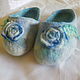 Felted Slippers' Tender', Slippers, Novosibirsk,  Фото №1