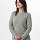Женская серая пижама из конопли. Пижамы. Натуральная одежда Uzor Wear. Ярмарка Мастеров.  Фото №4