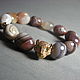 Bracelet with agate ' In the vast'. Bead bracelet. Beautiful gifts for the good people (Alura-lights). Online shopping on My Livemaster.  Фото №2