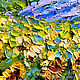 Painting Provence 'Landscape with Lavender and Sunflowers' oil. Pictures. Multicolor Gallery. My Livemaster. Фото №5