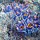 Oil painting Harbingers of rosy spring, Pictures, Magnitogorsk,  Фото №1