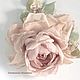 Brooch flower fabric chiffon rose ' Fading'. Brooches. fioridellavita. Online shopping on My Livemaster.  Фото №2