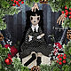 Уэнсдей кукла, кукла пони, Wednesday, кукла в подарок, Addams. Куклы и пупсы. Куклы и Единороги Victoria_Kenik. Ярмарка Мастеров.  Фото №15