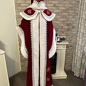 Русский стиль handmade. Livemaster - original item Folk costumes: Santa Claus costume. Handmade.