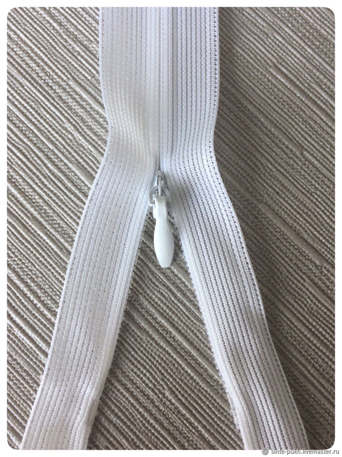 Фурнитура: Молния потайная 20 см купить в интернет-магазине Ярмарка ...