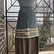 Для дома и интерьера handmade. Livemaster - original item aprons: Linen apron 